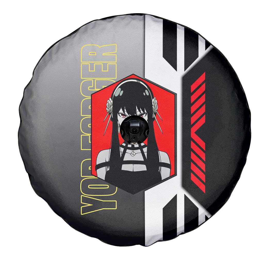 Yor Forger from Spy x Family Spare Tire Cover with Cool Posing and Character Design - The Mazicc