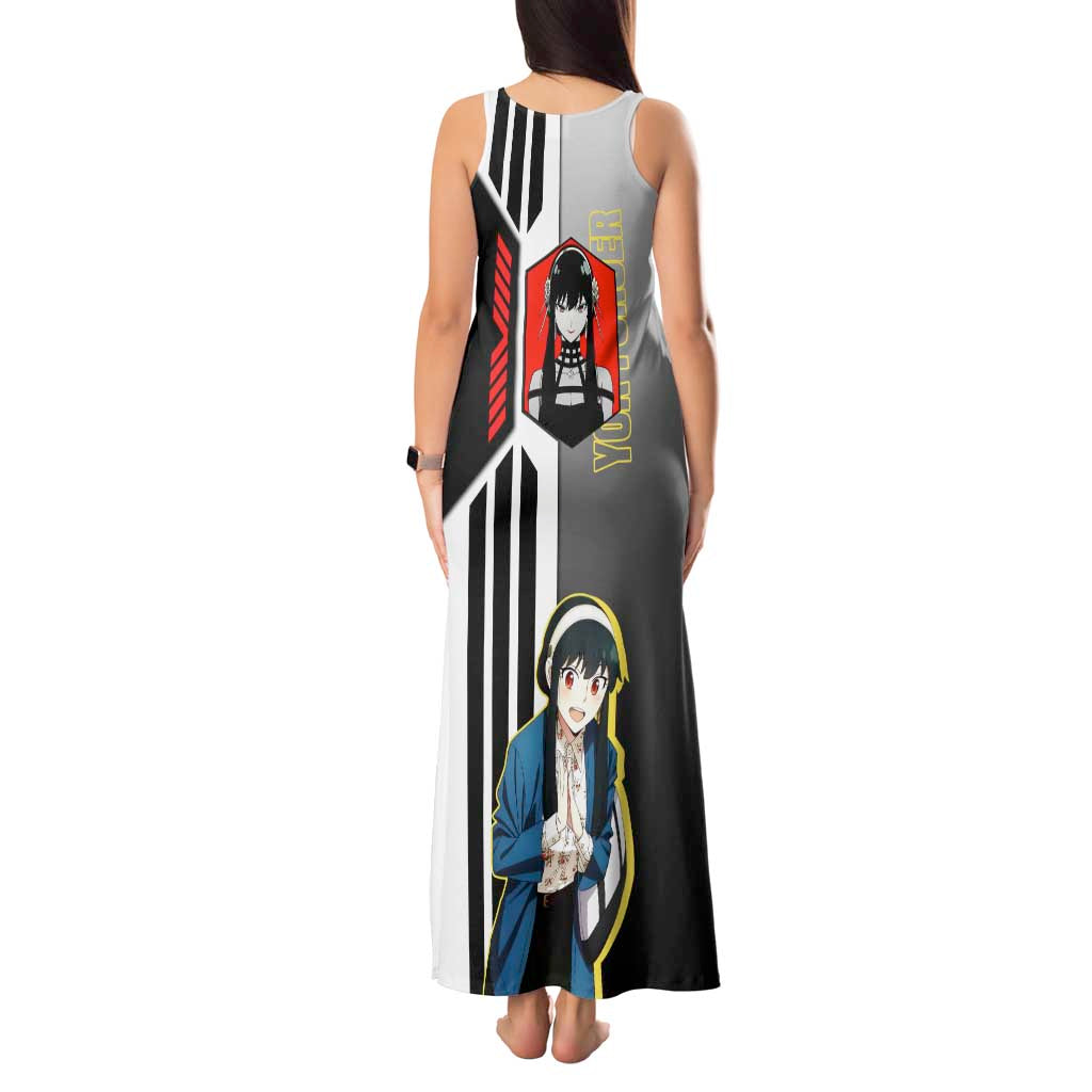 Yor Forger from Spy x Family Tank Maxi Dress with Cool Posing and Character Design - The Mazicc