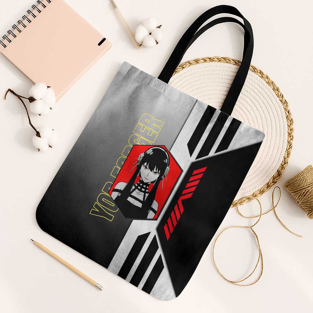 Yor Forger from Spy x Family Tote Bag with Cool Posing and Character Design - The Mazicc