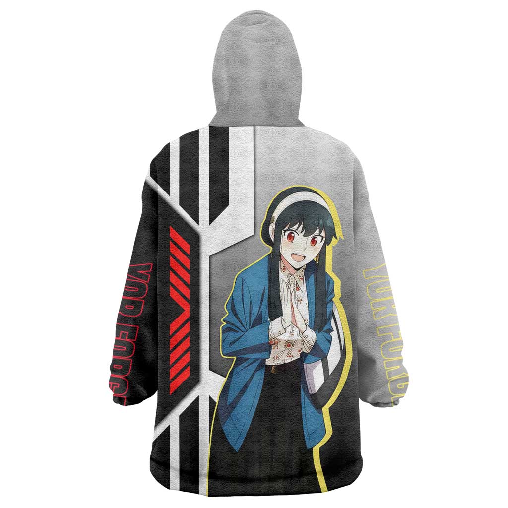 Yor Forger from Spy x Family Wearable Blanket Hoodie with Cool Posing and Character Design - The Mazicc