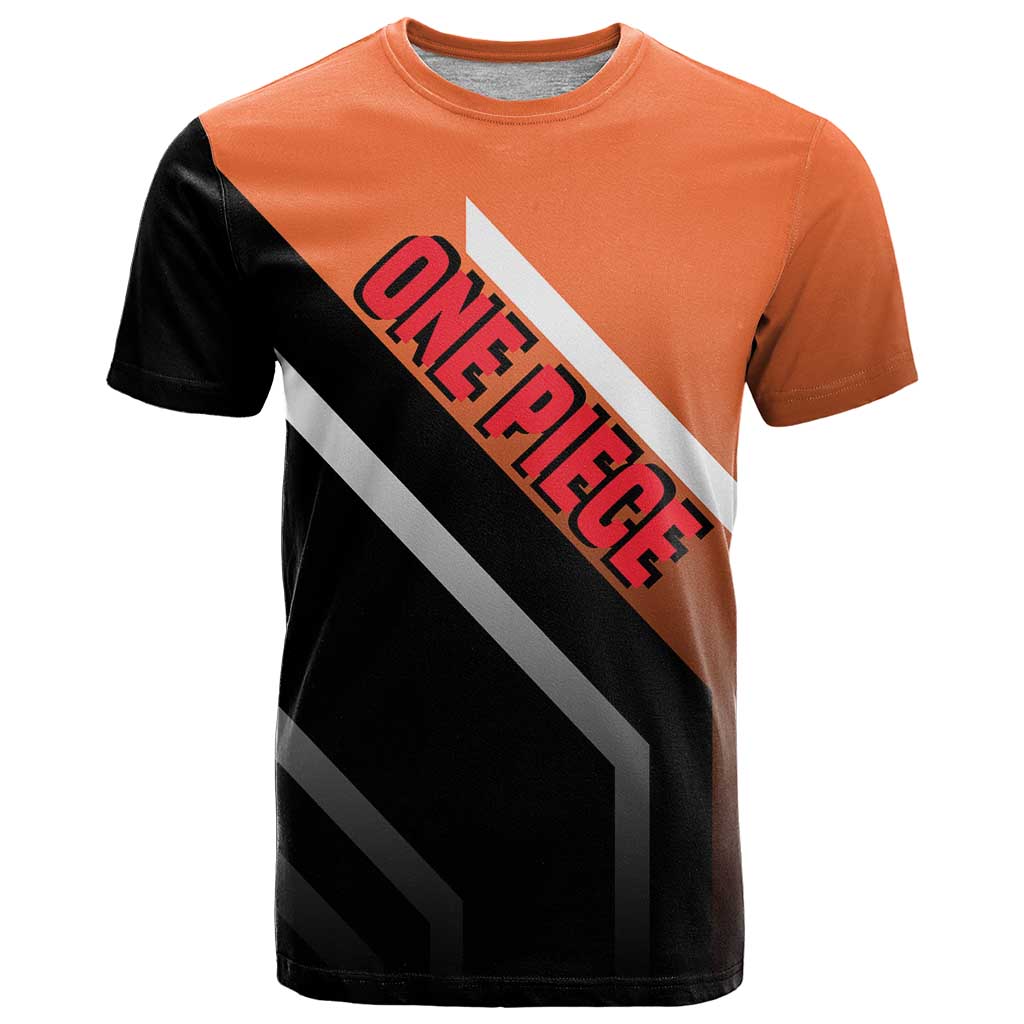 Portgas D. Ace One Piece T Shirt with Fire Powers and Bold Action Pose Design - The Mazicc