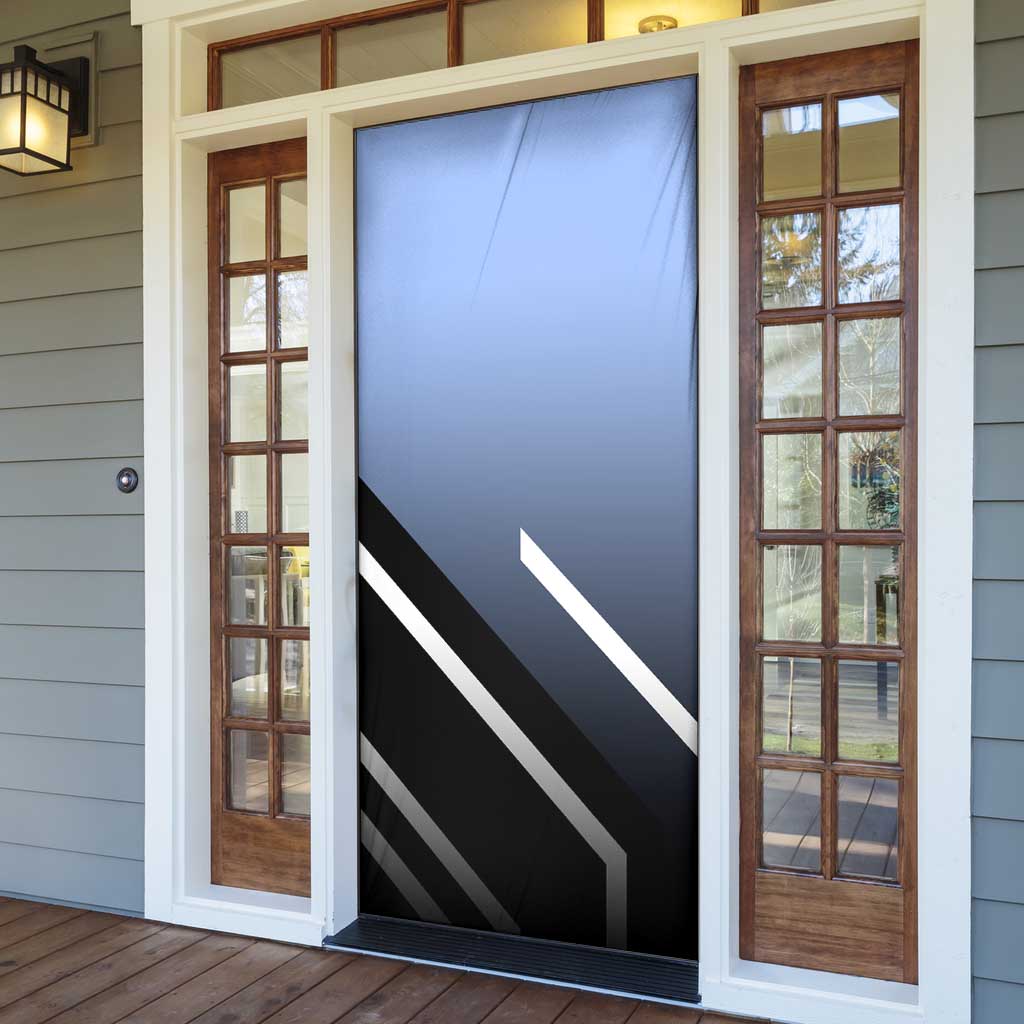 Kaido One Piece Door Cover with Dragon Form and Fierce Battle Pose Design - The Mazicc