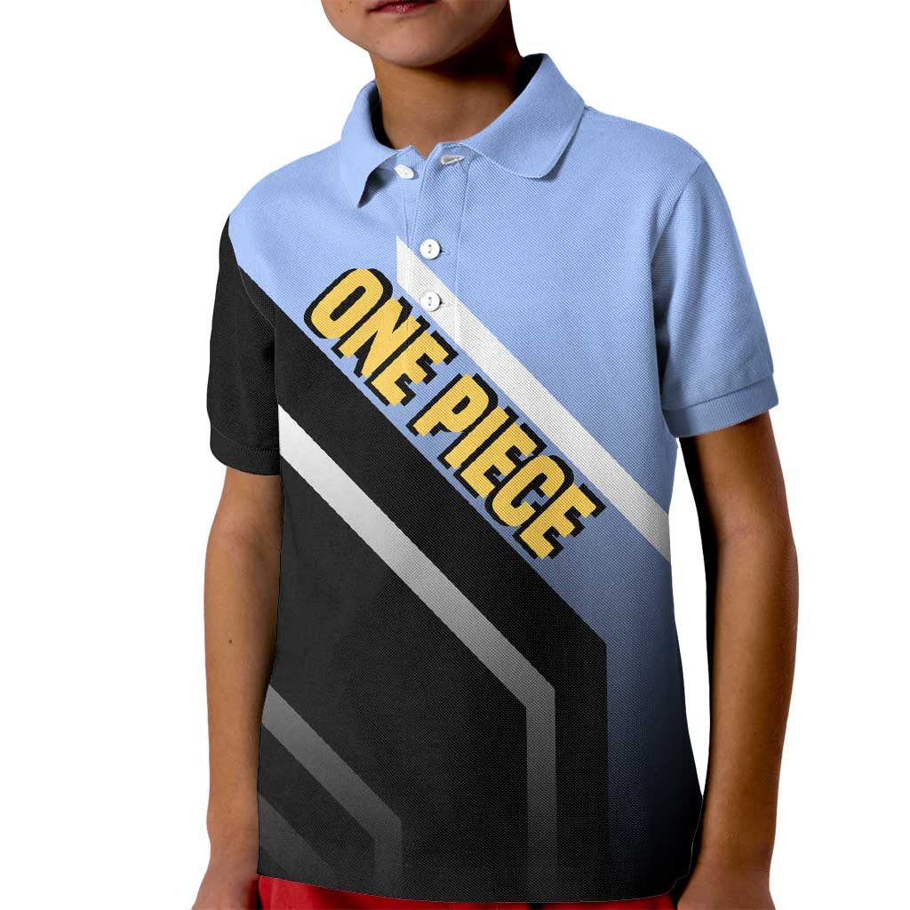 Kaido One Piece Kid Polo Shirt with Dragon Form and Fierce Battle Pose Design - The Mazicc