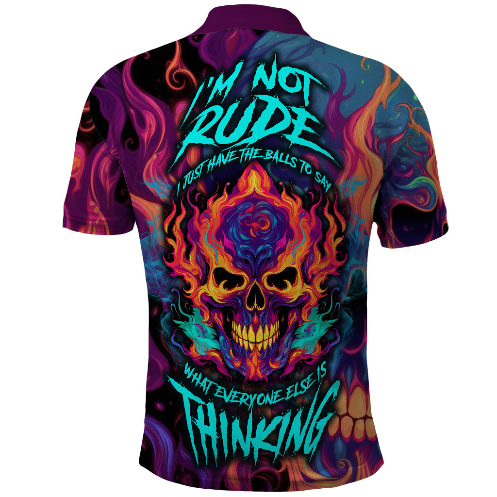 colorful-fire-skull-polo-shirt-im-not-rude-i-just-have-the-balls-to-say-what-everyone-else-is-thingking