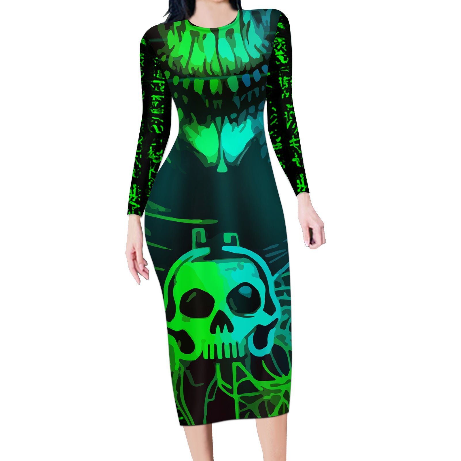 i-fing-hate-these-people-long-sleeve-bodycon-dress