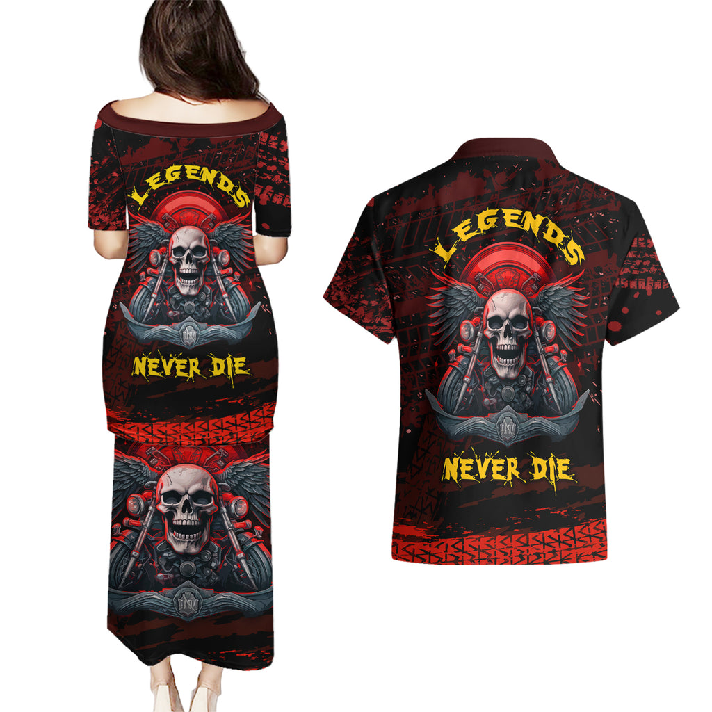 skull-biker-couples-matching-puletasi-dress-and-hawaiian-shirt-legend-never-die