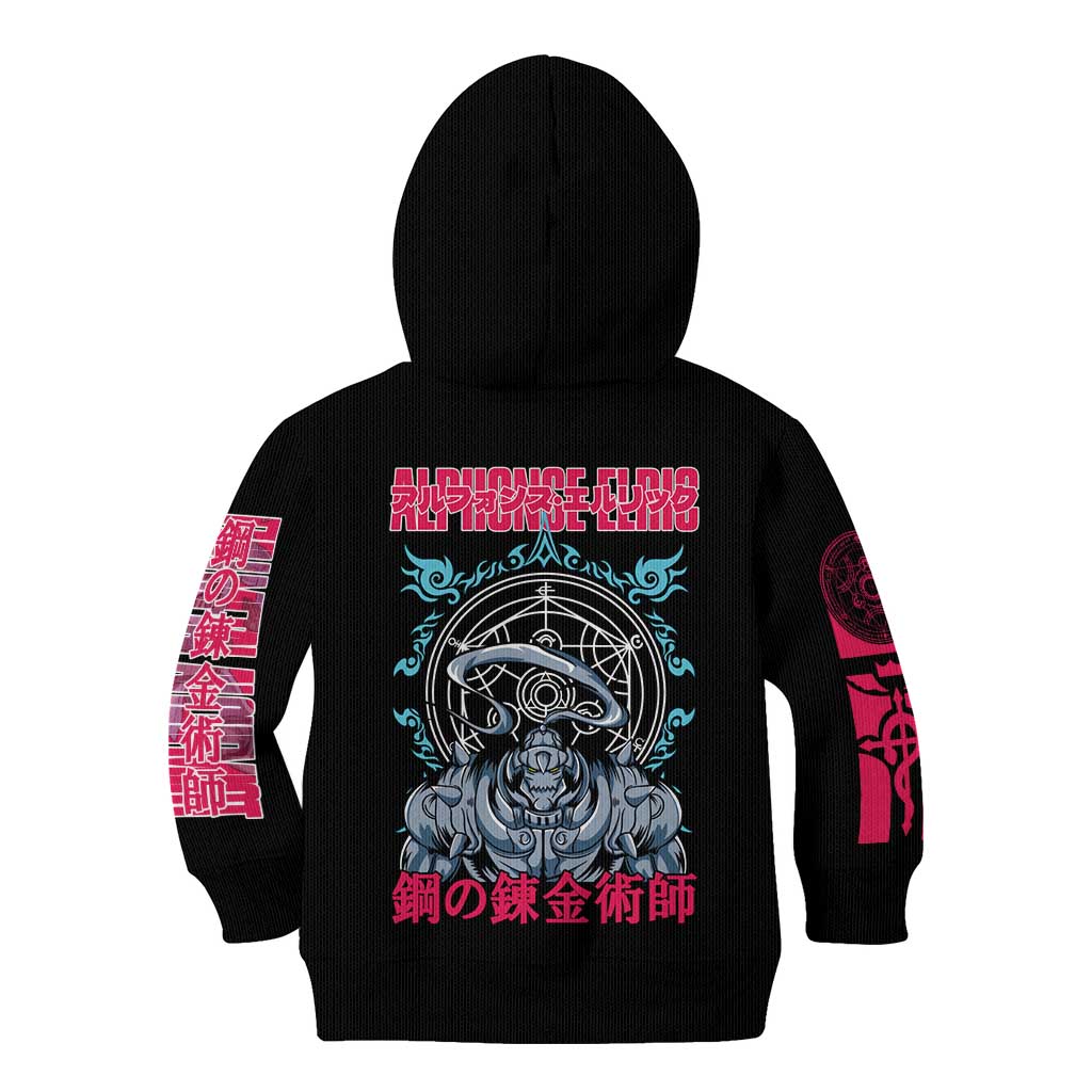 Alphonse Elric Fullmetal Alchemist Kid Hoodie Anime Style