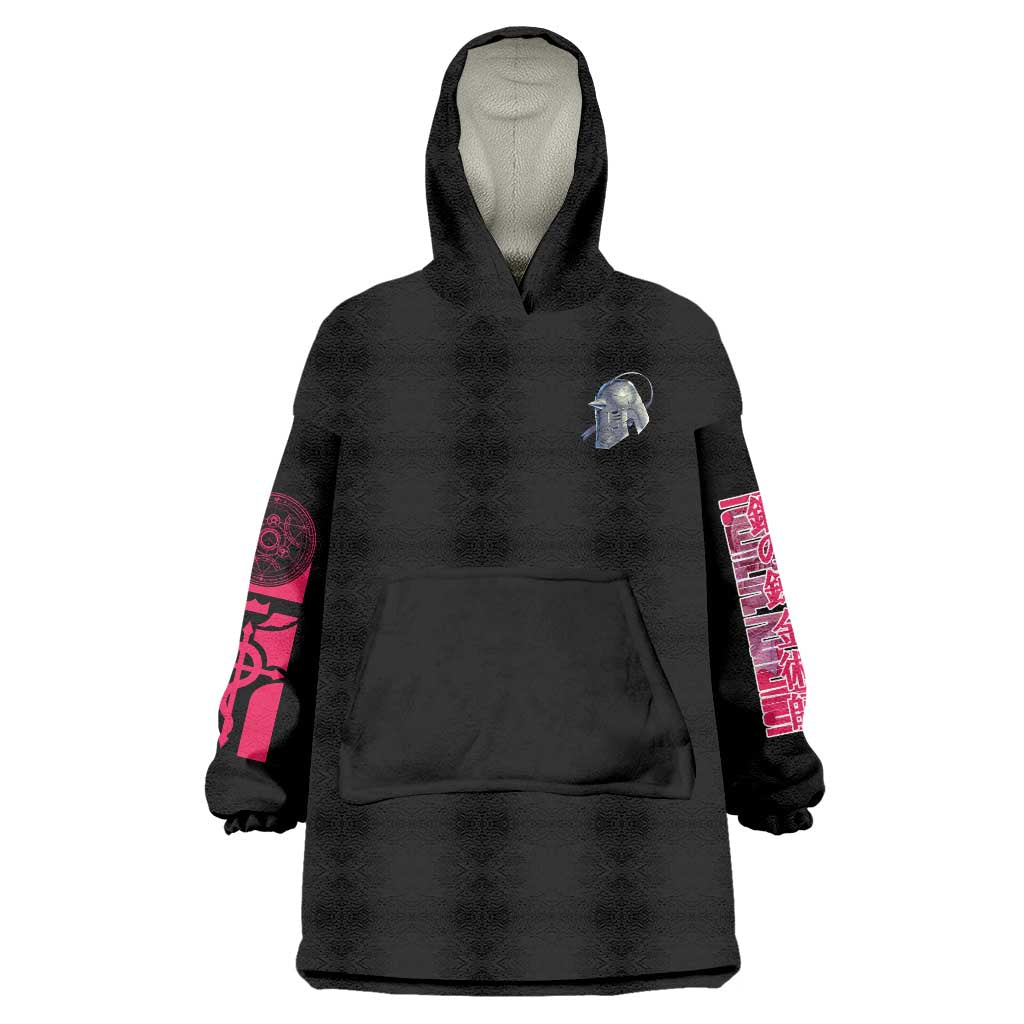 Alphonse Elric Fullmetal Alchemist Wearable Blanket Hoodie Anime Style