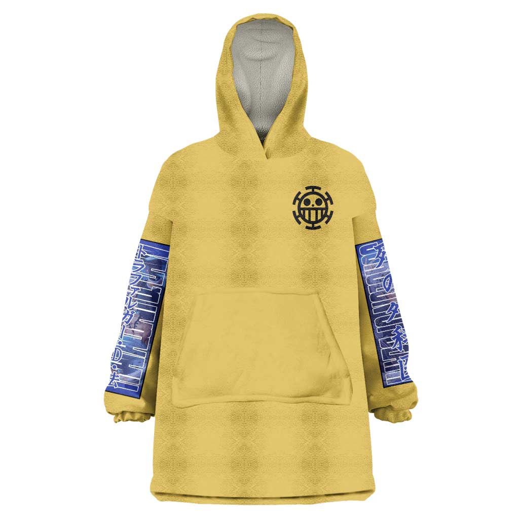 Trafalgar D. Law One Piece Wearable Blanket Hoodie Anime Style
