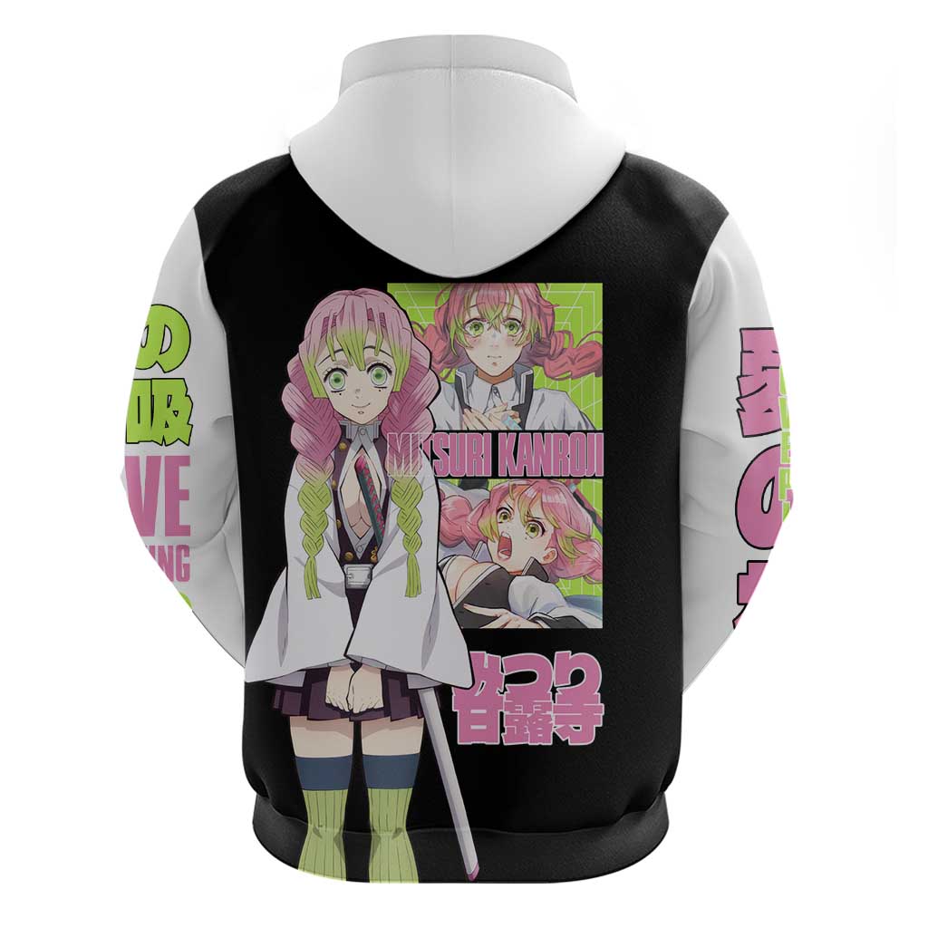 Mitsuri Kanroji V2 Demon Slayer Hoodie Anime Style