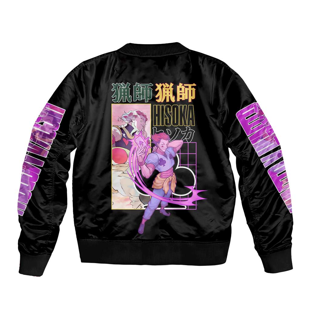 Hisoka Hunter x Hunter Bomber Jacket Anime Style