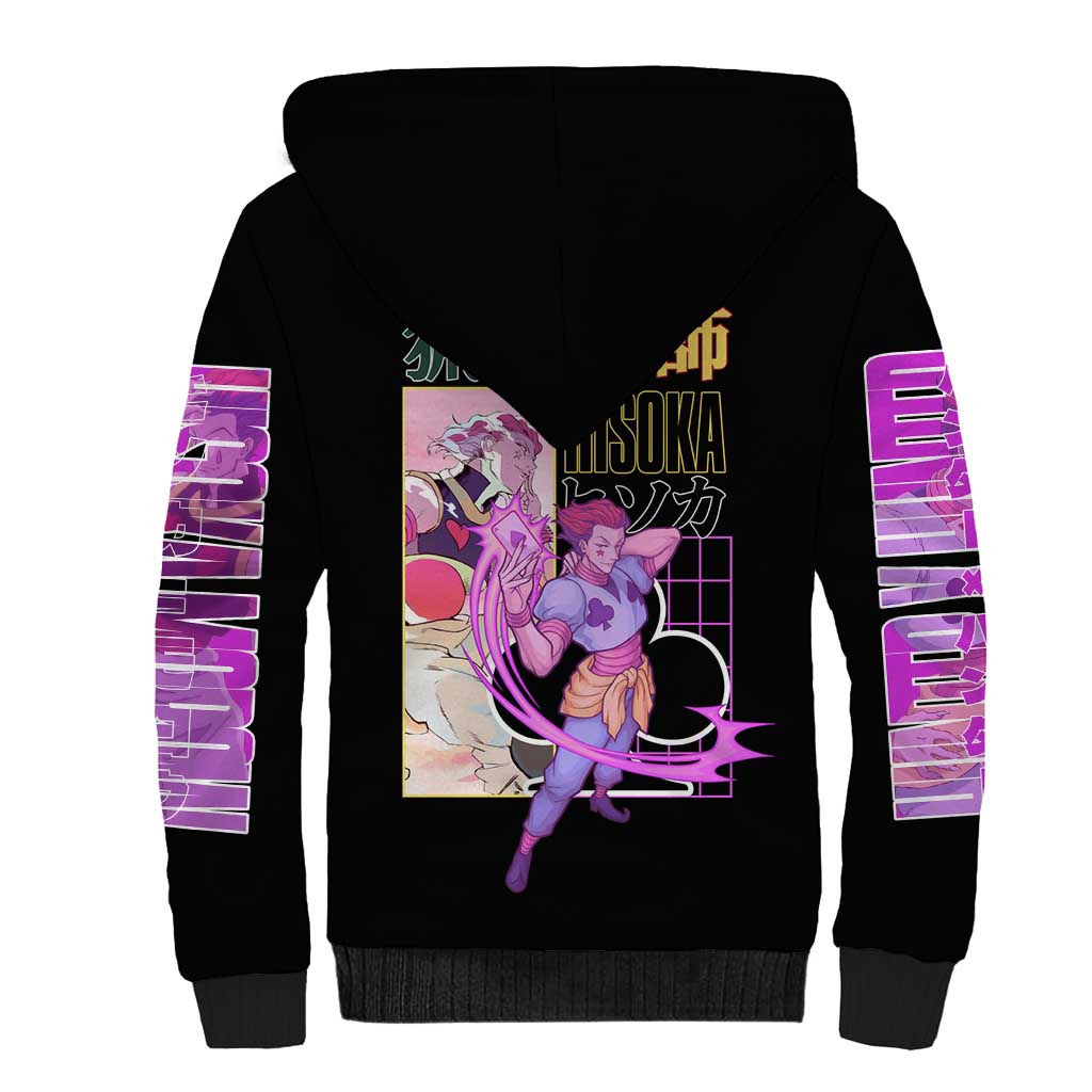 Hisoka Hunter x Hunter Sherpa Hoodie Anime Style
