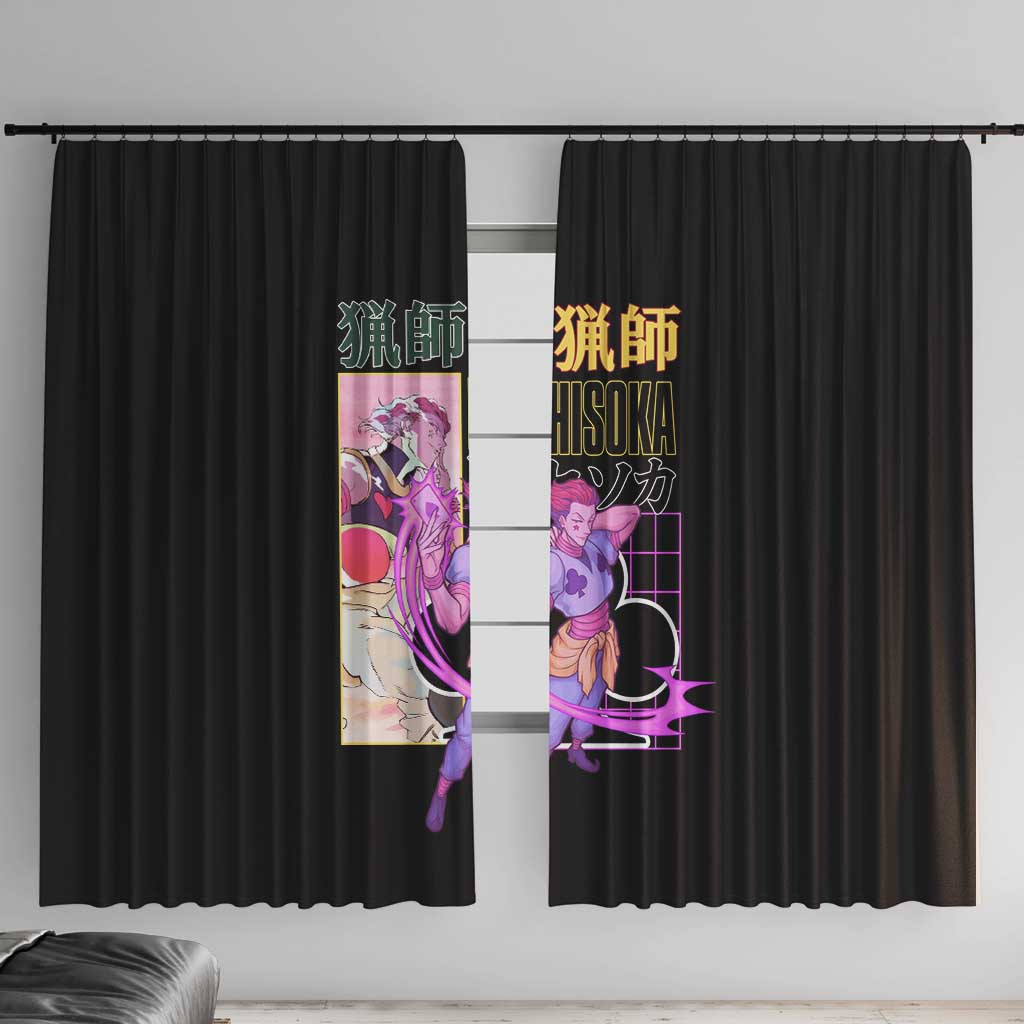 Hisoka Hunter x Hunter Window Curtain Anime Style