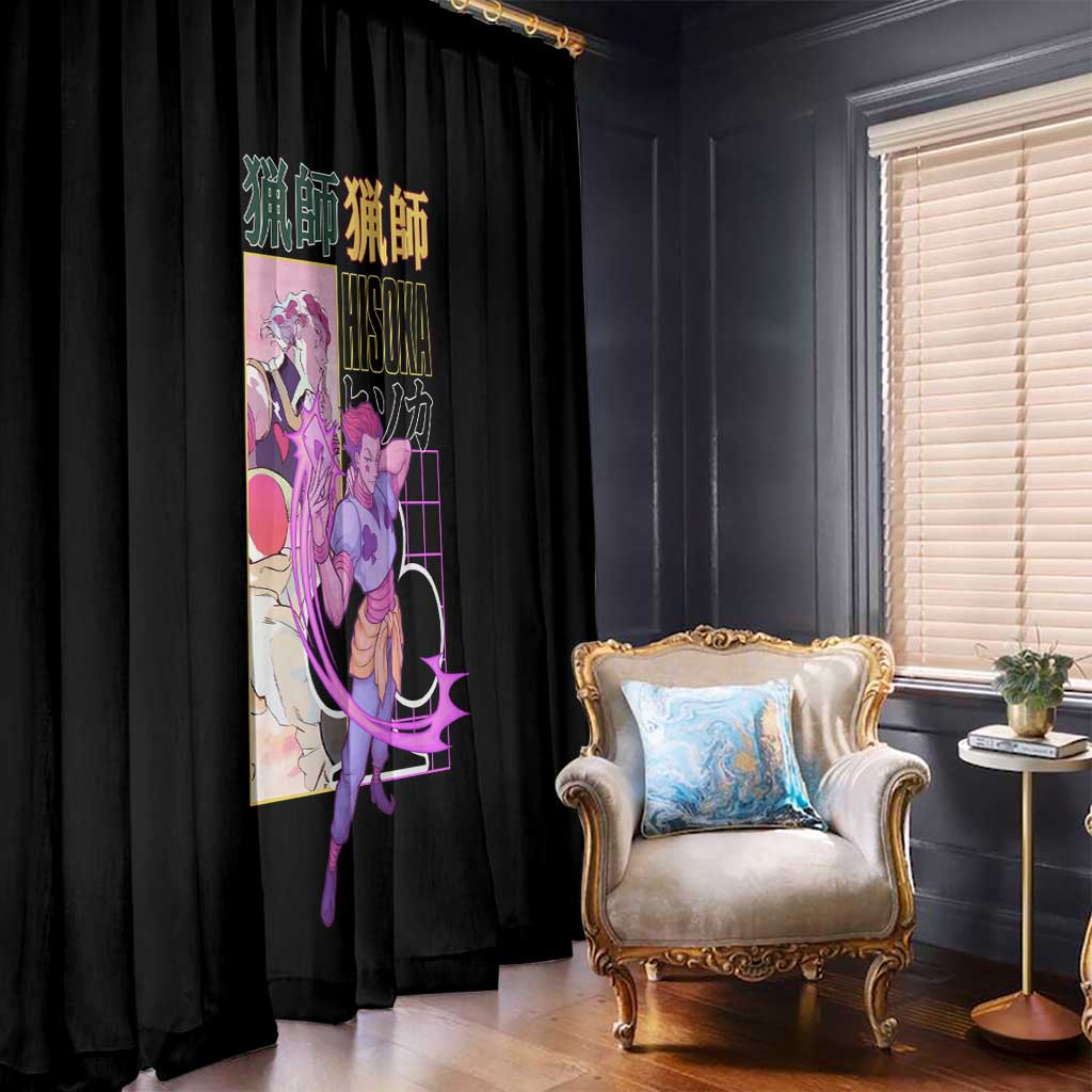 Hisoka Hunter x Hunter Window Curtain Anime Style