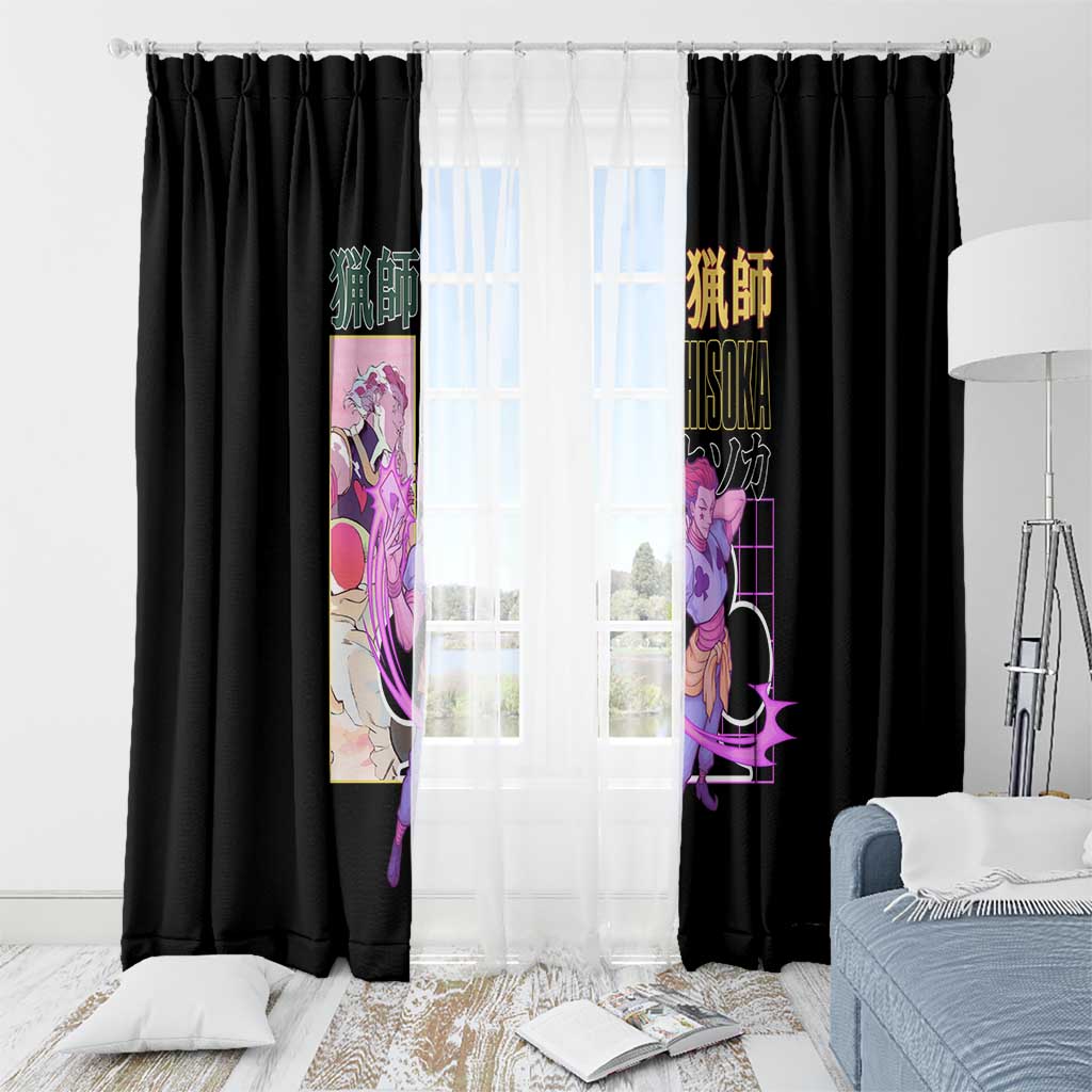 Hisoka Hunter x Hunter Window Curtain Anime Style