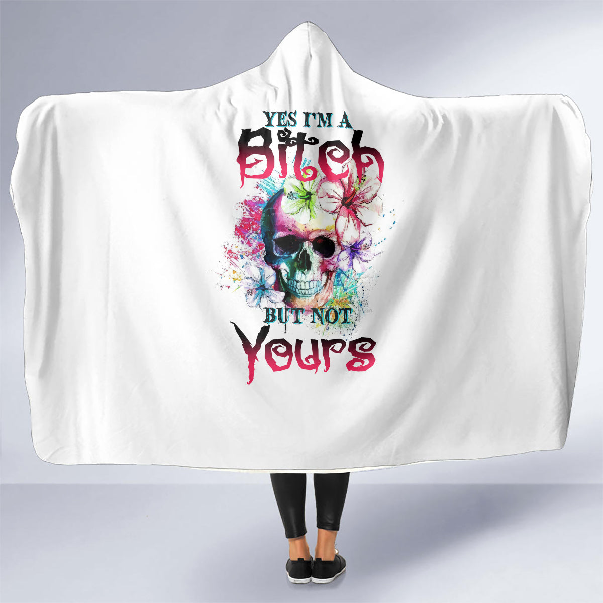 yes-im-a-b-but-not-yours-hooded-blanket