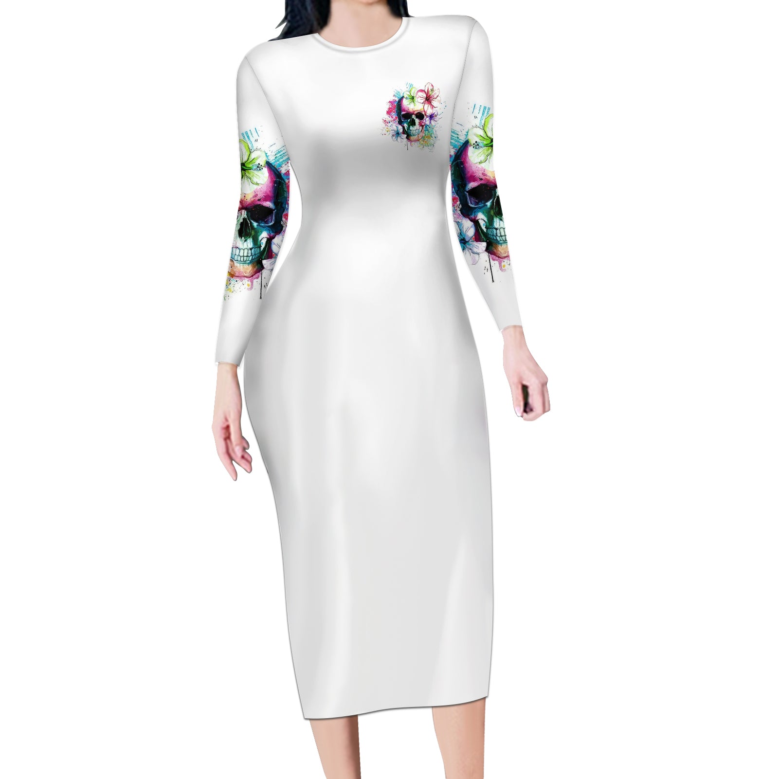 yes-im-a-b-but-not-yours-long-sleeve-bodycon-dress