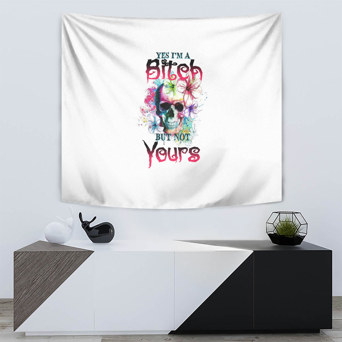 yes-im-a-b-but-not-yours-tapestry