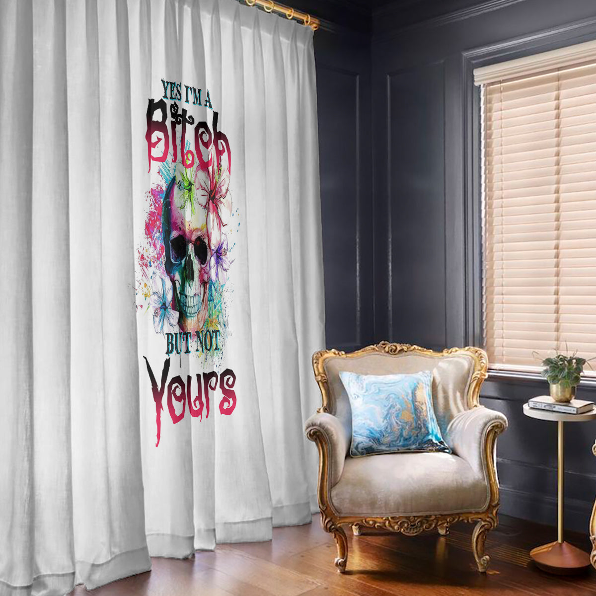 yes-im-a-b-but-not-yours-window-curtain