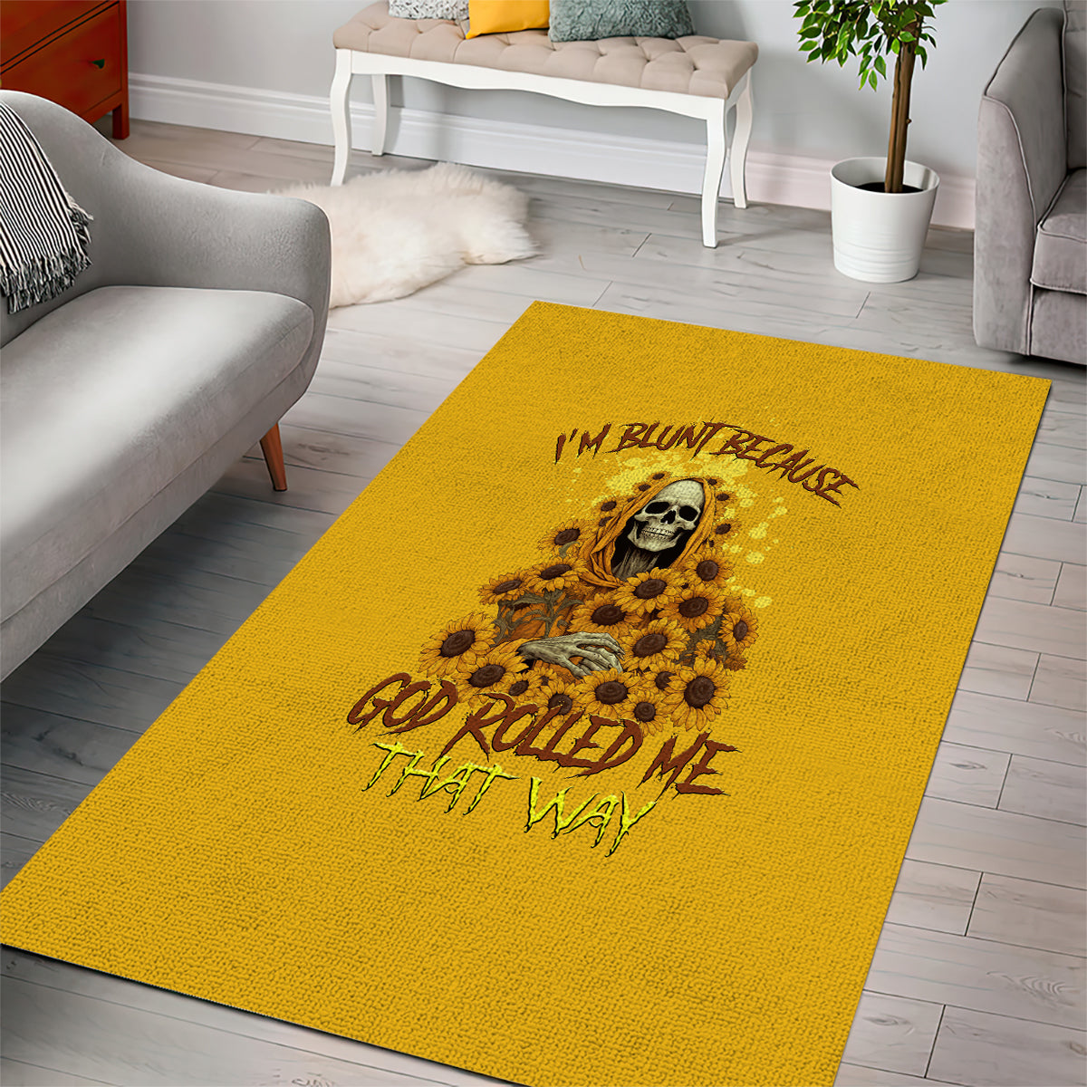 im-blunt-because-god-rolled-me-sunflower-reaper-area-rug