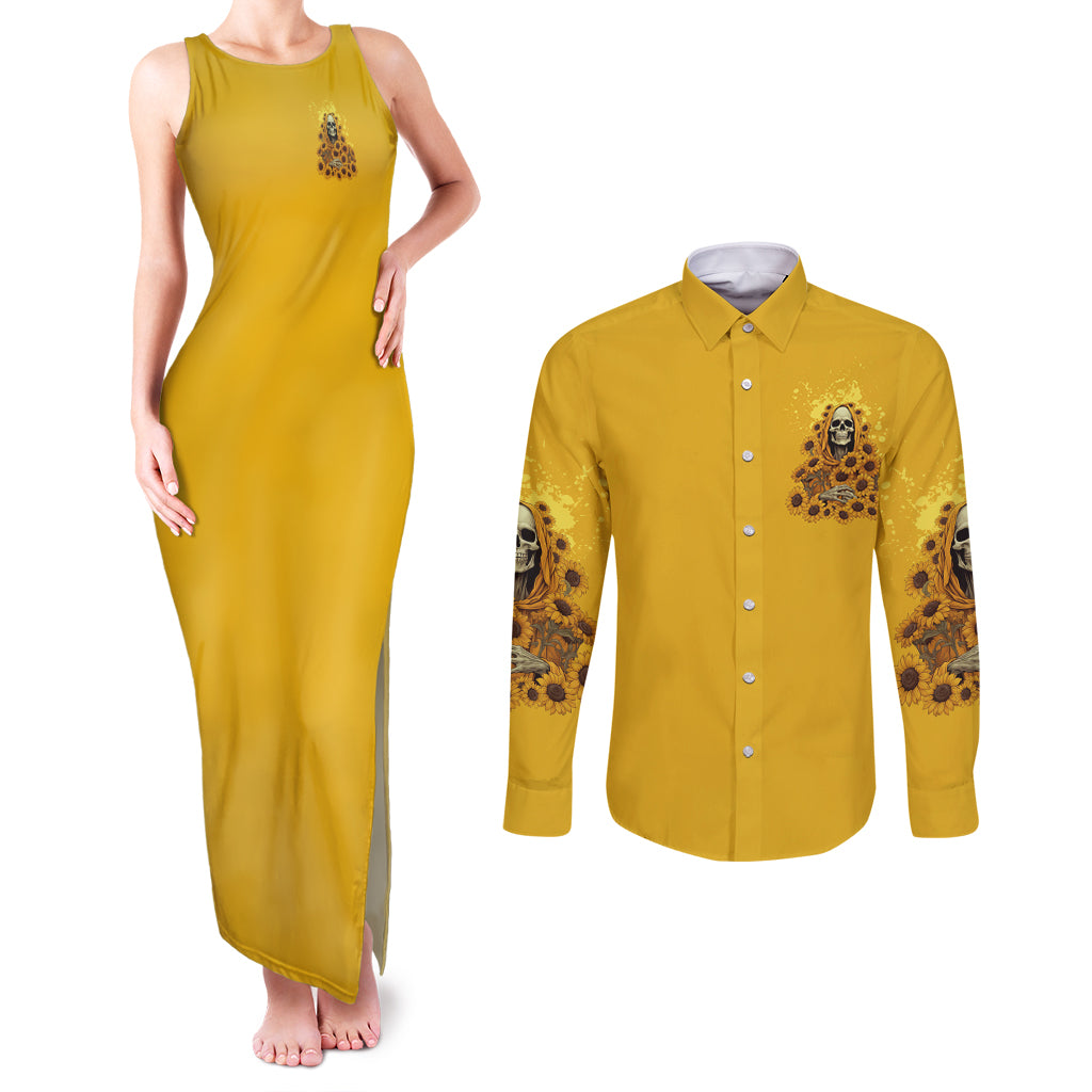 im-blunt-because-god-rolled-me-sunflower-reaper-couples-matching-tank-maxi-dress-and-long-sleeve-button-shirt