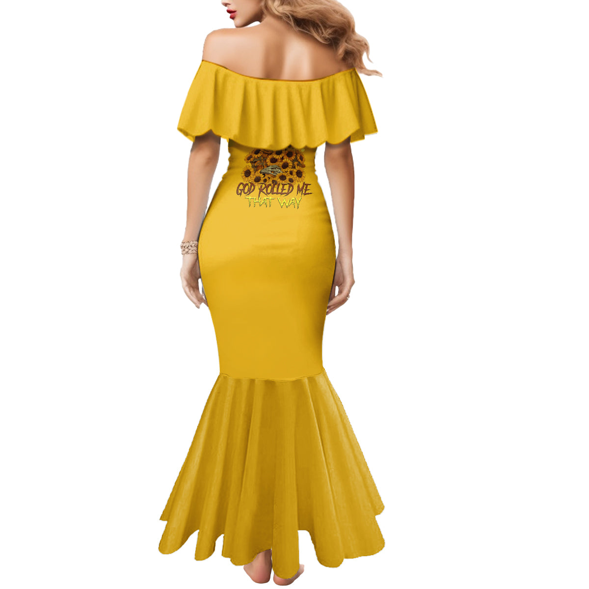 im-blunt-because-god-rolled-me-sunflower-reaper-mermaid-dress