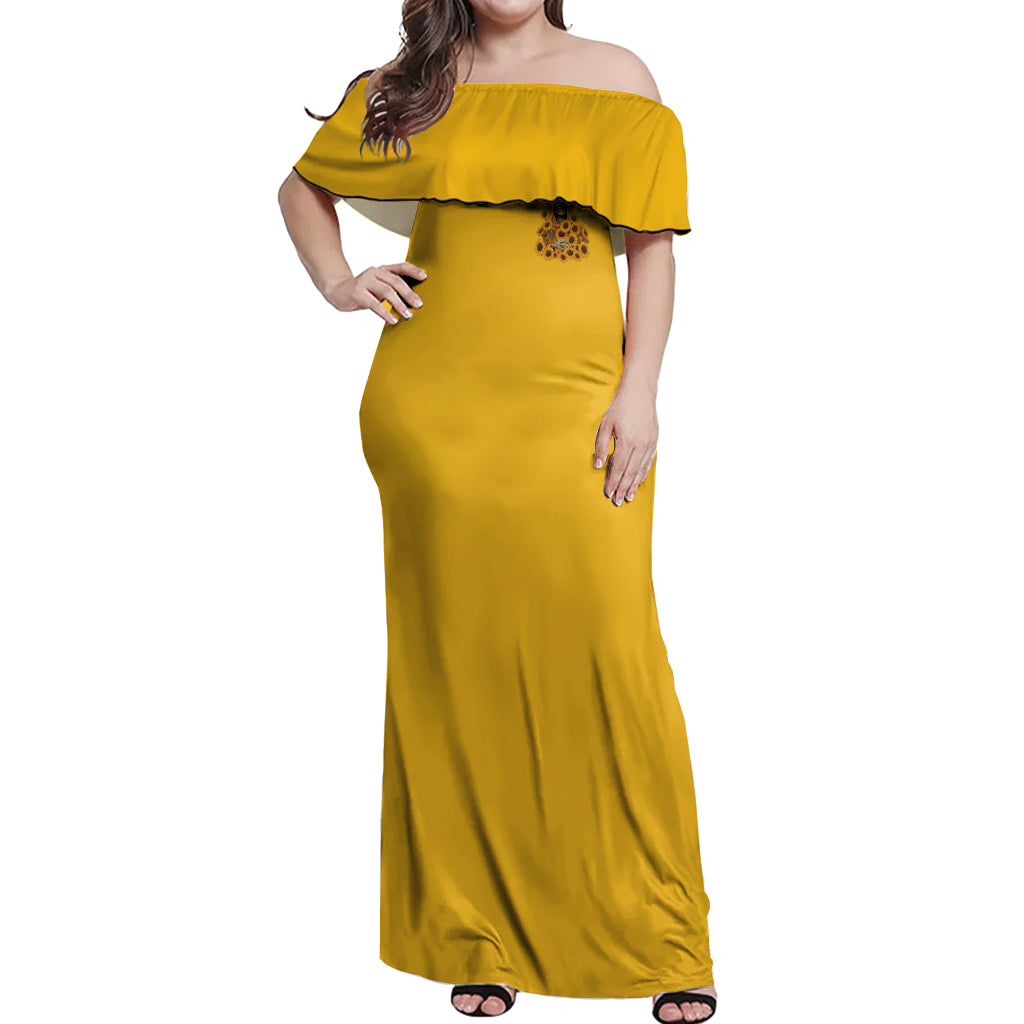 im-blunt-because-god-rolled-me-sunflower-reaper-off-shoulder-maxi-dress