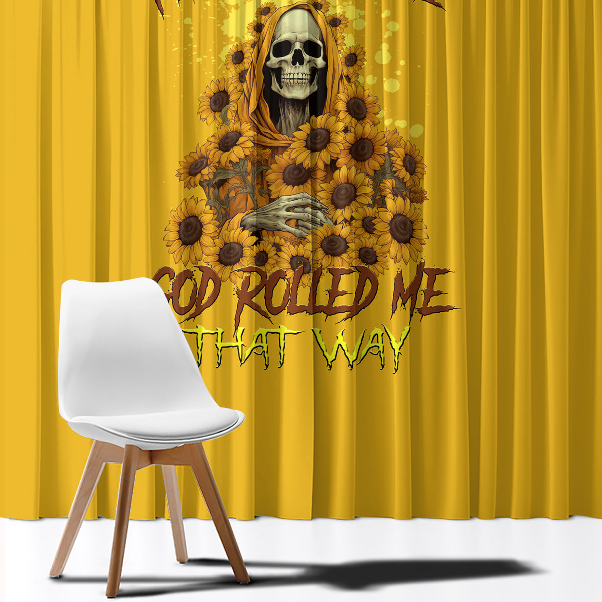 im-blunt-because-god-rolled-me-sunflower-reaper-window-curtain