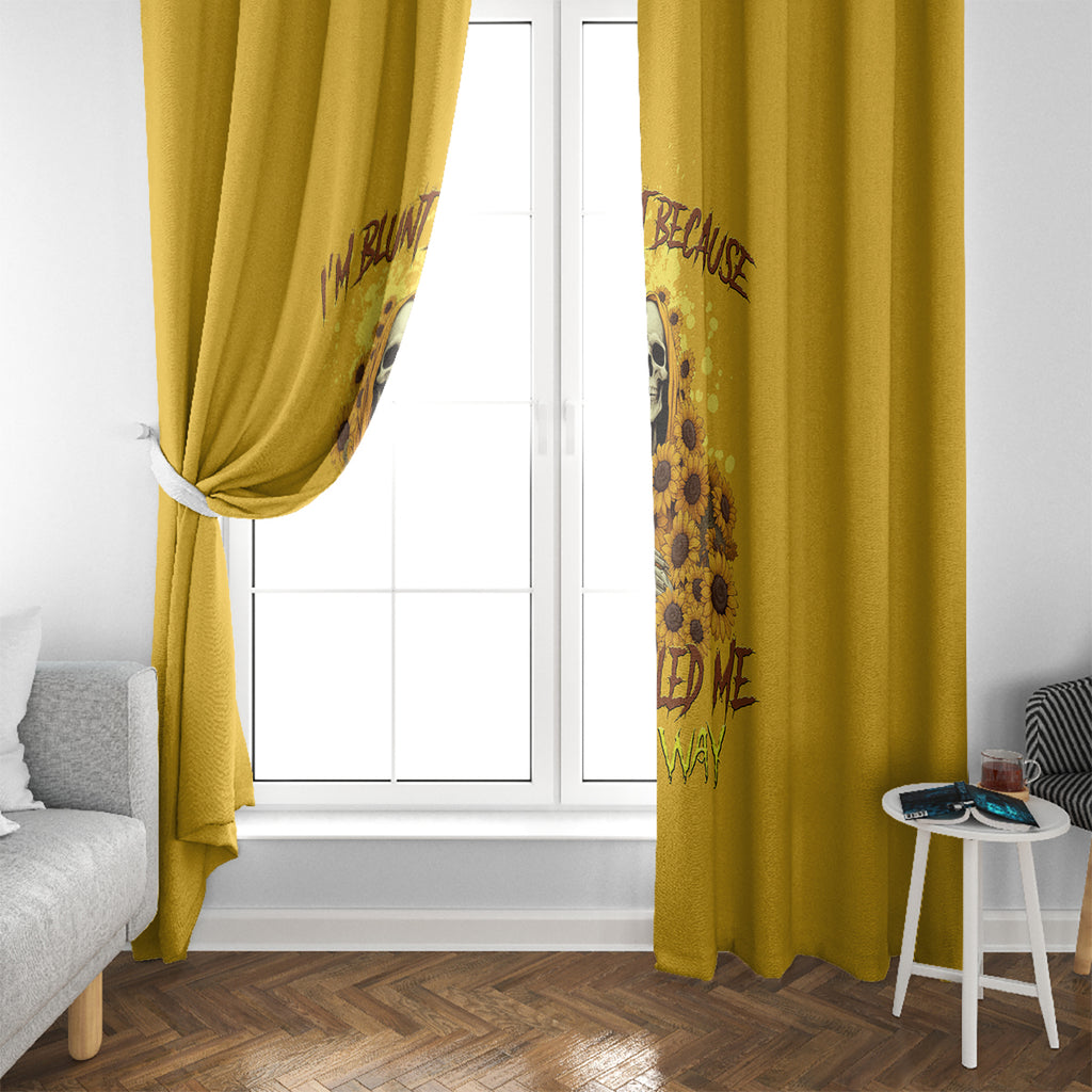 im-blunt-because-god-rolled-me-sunflower-reaper-window-curtain