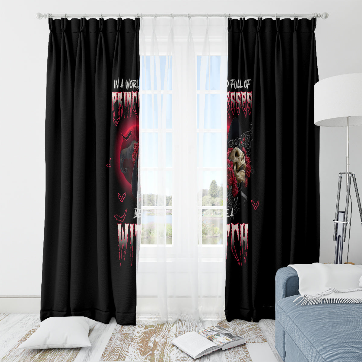 in-a-world-full-of-princesses-be-a-witch-rose-skull-window-curtain
