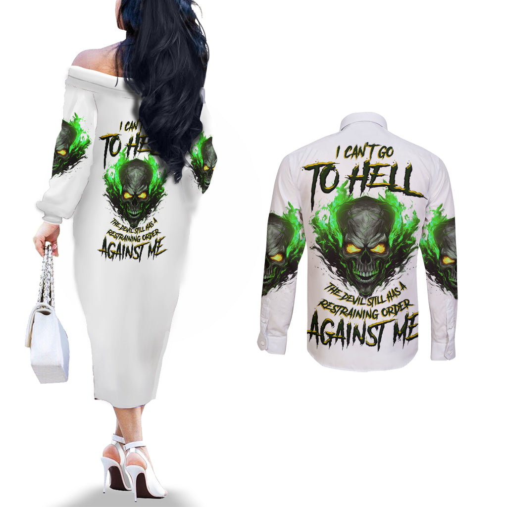 i-cant-go-to-hell-fire-eyes-skull-couples-matching-off-the-shoulder-long-sleeve-dress-and-long-sleeve-button-shirt