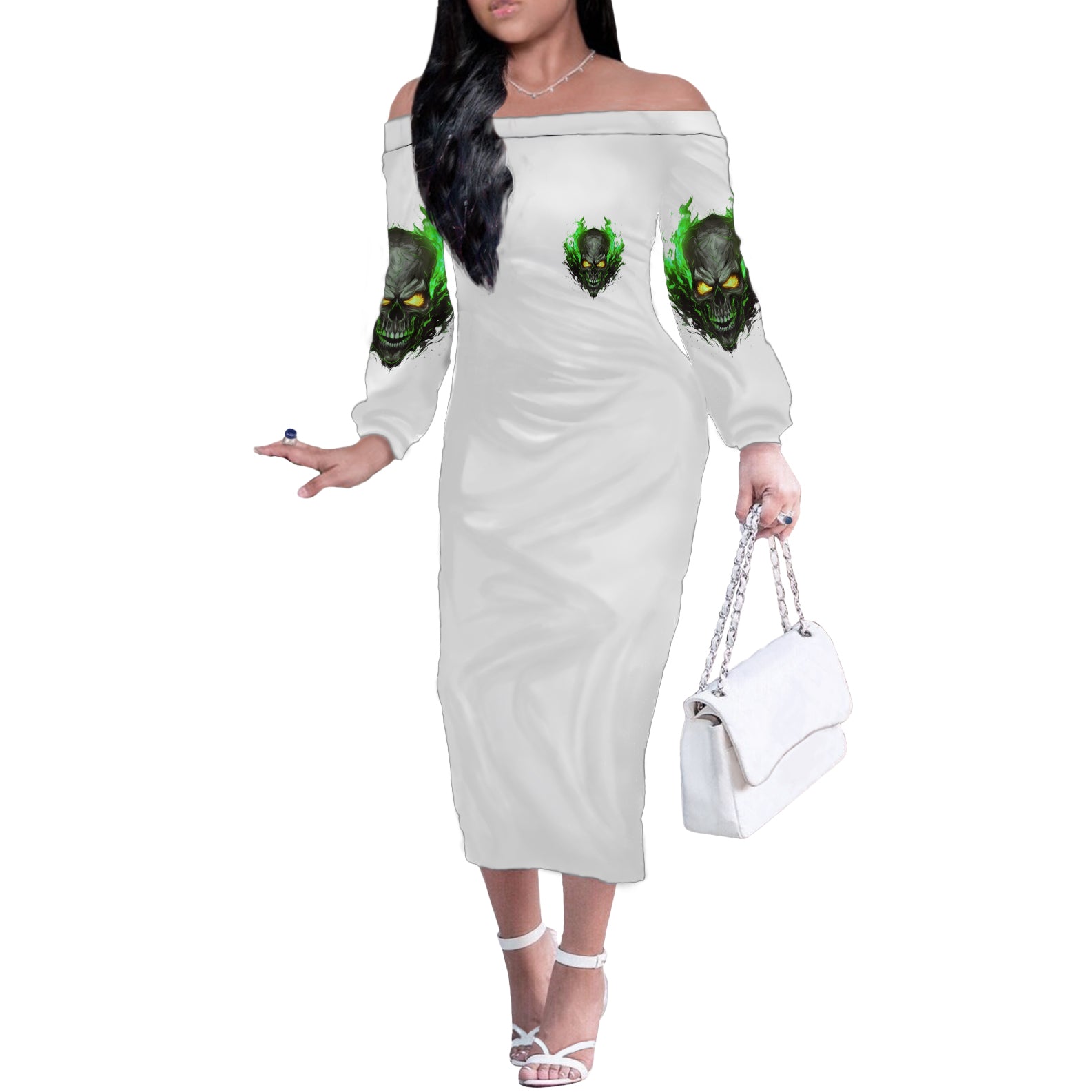i-cant-go-to-hell-fire-eyes-skull-off-the-shoulder-long-sleeve-dress