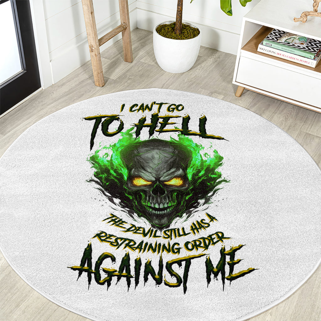 i-cant-go-to-hell-fire-eyes-skull-round-carpet