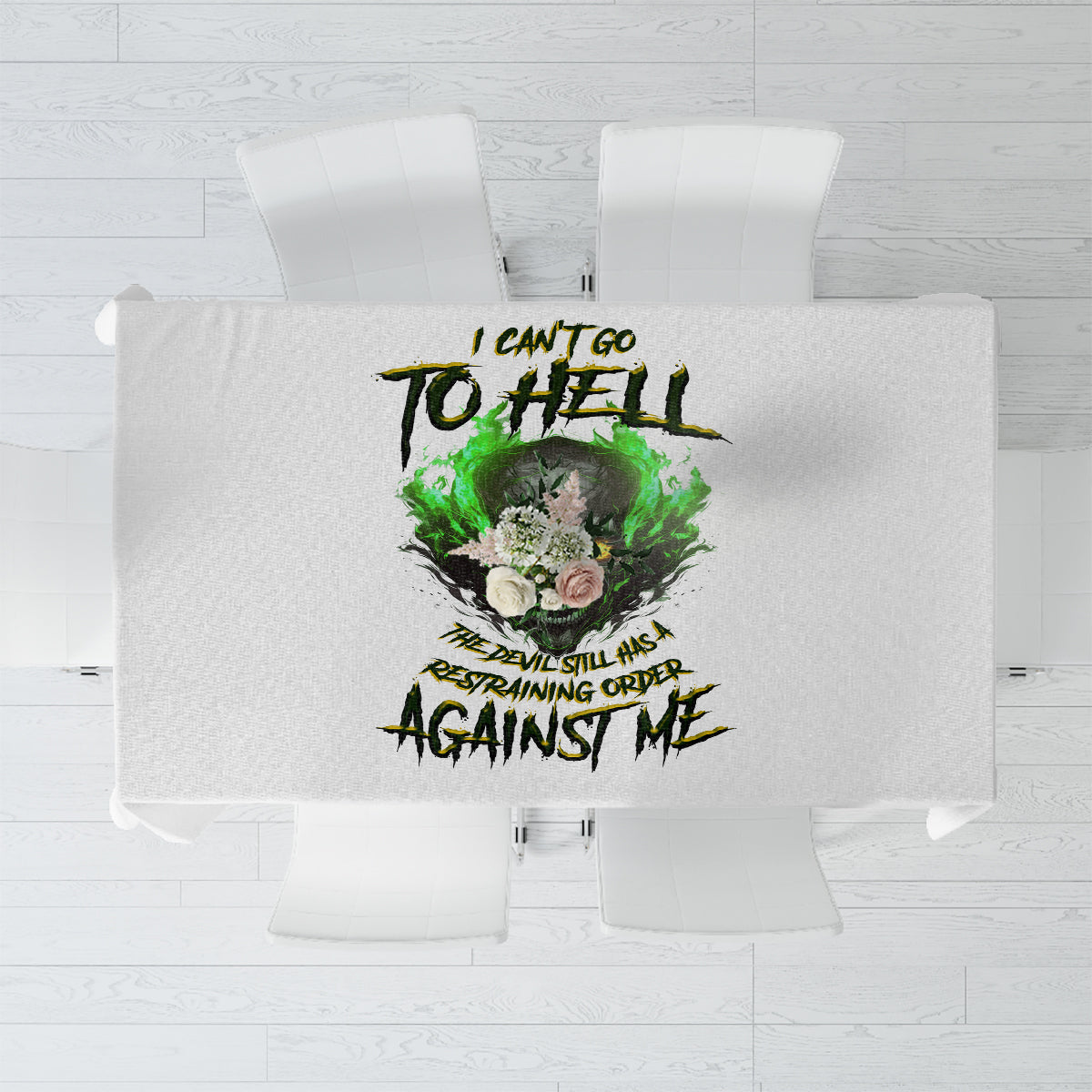 i-cant-go-to-hell-fire-eyes-skull-tablecloth