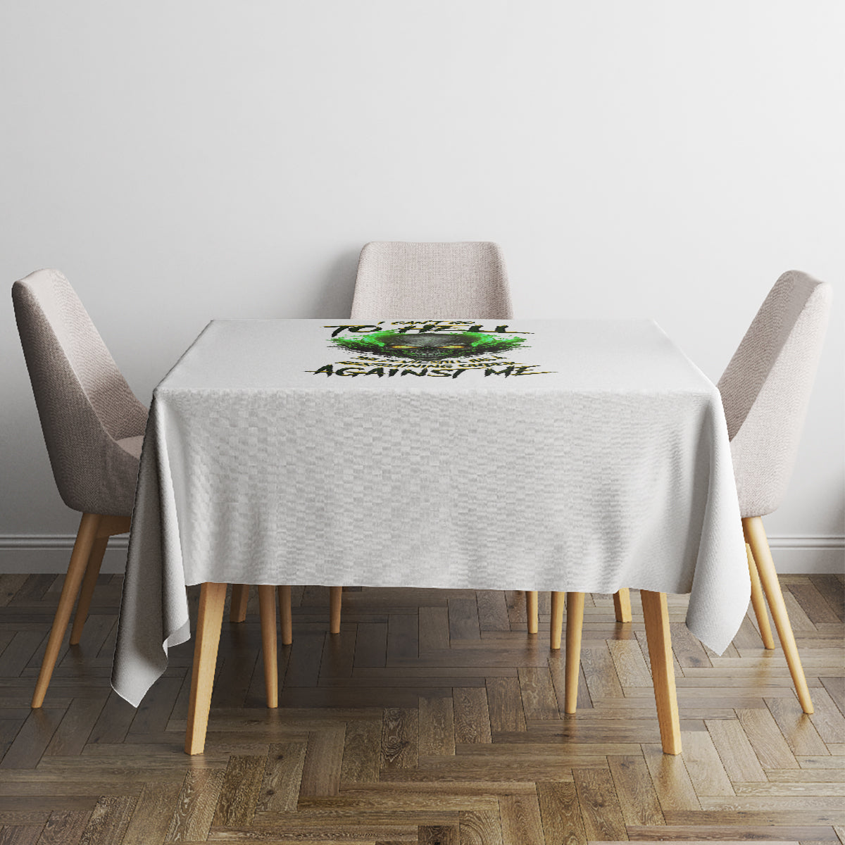 i-cant-go-to-hell-fire-eyes-skull-tablecloth