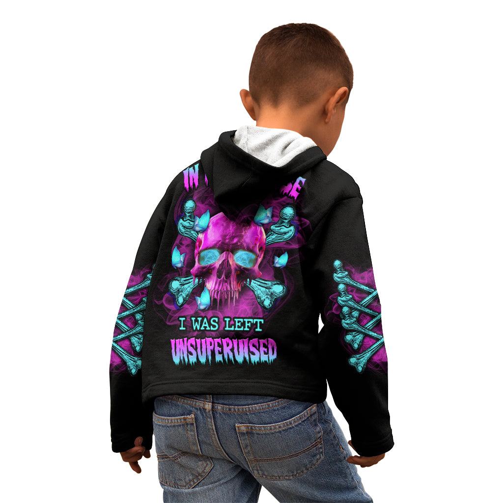 in-my-defense-i-was-left-unsupervised-kid-hoodie
