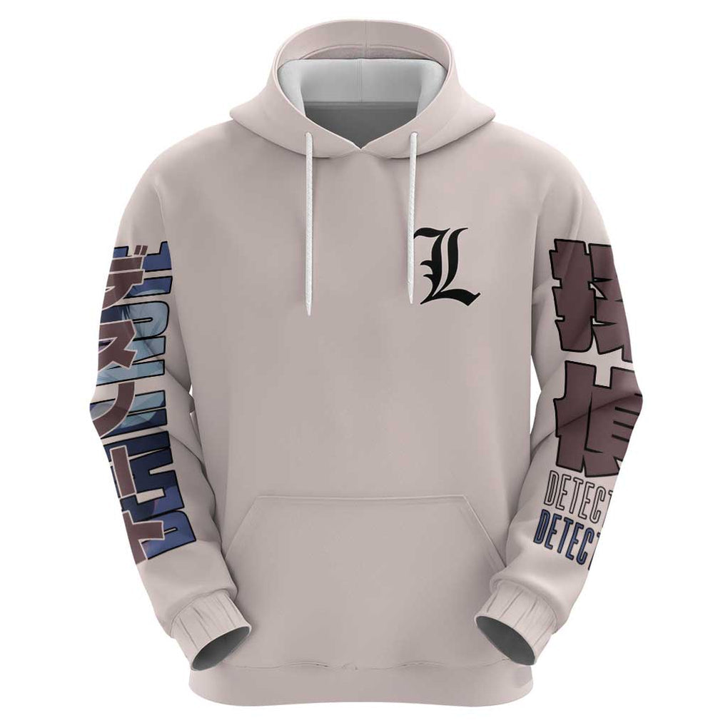 L Death Note Hoodie Anime Style