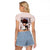 L Death Note Raglan Cropped T Shirt Anime Style