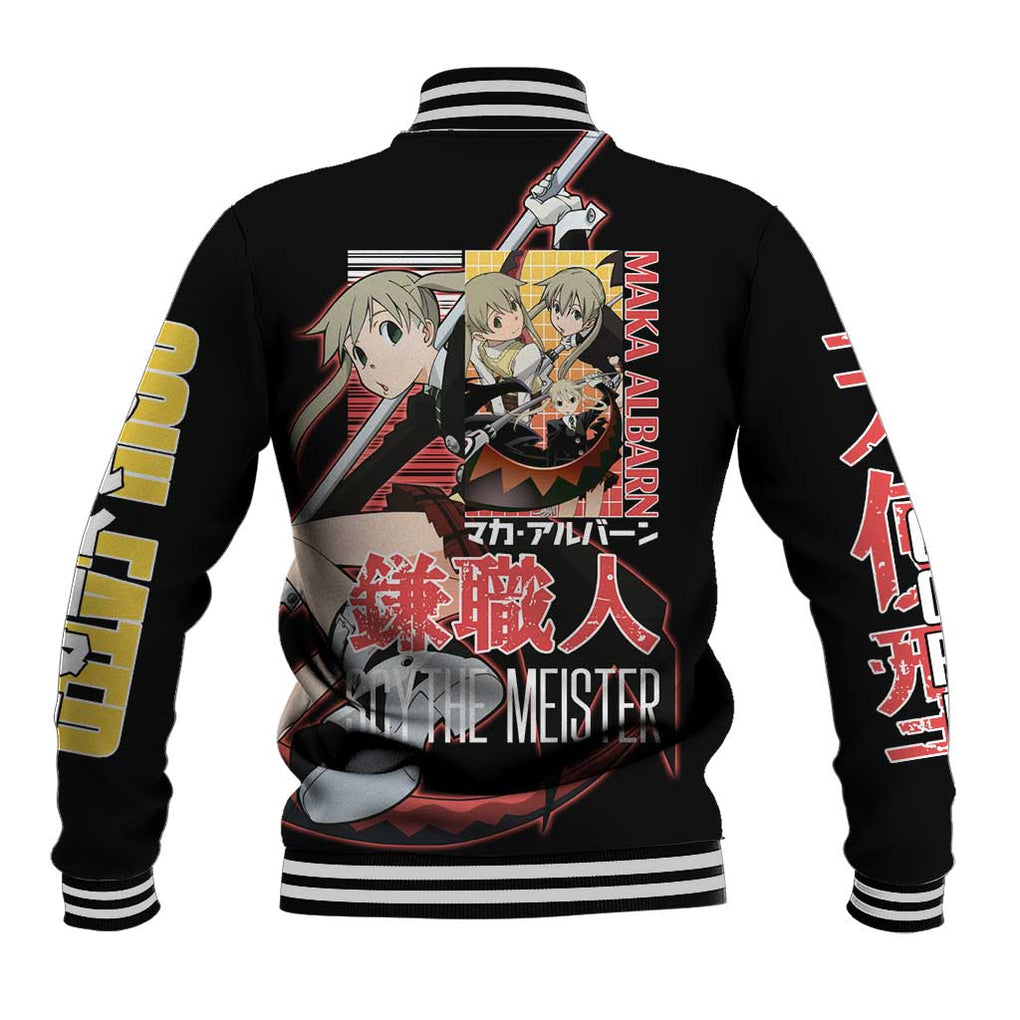 Maka Albarn Soul Eater Baseball Jacket Anime Style