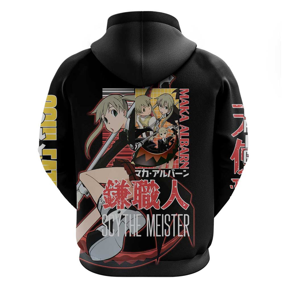 Maka Albarn Soul Eater Hoodie Anime Style