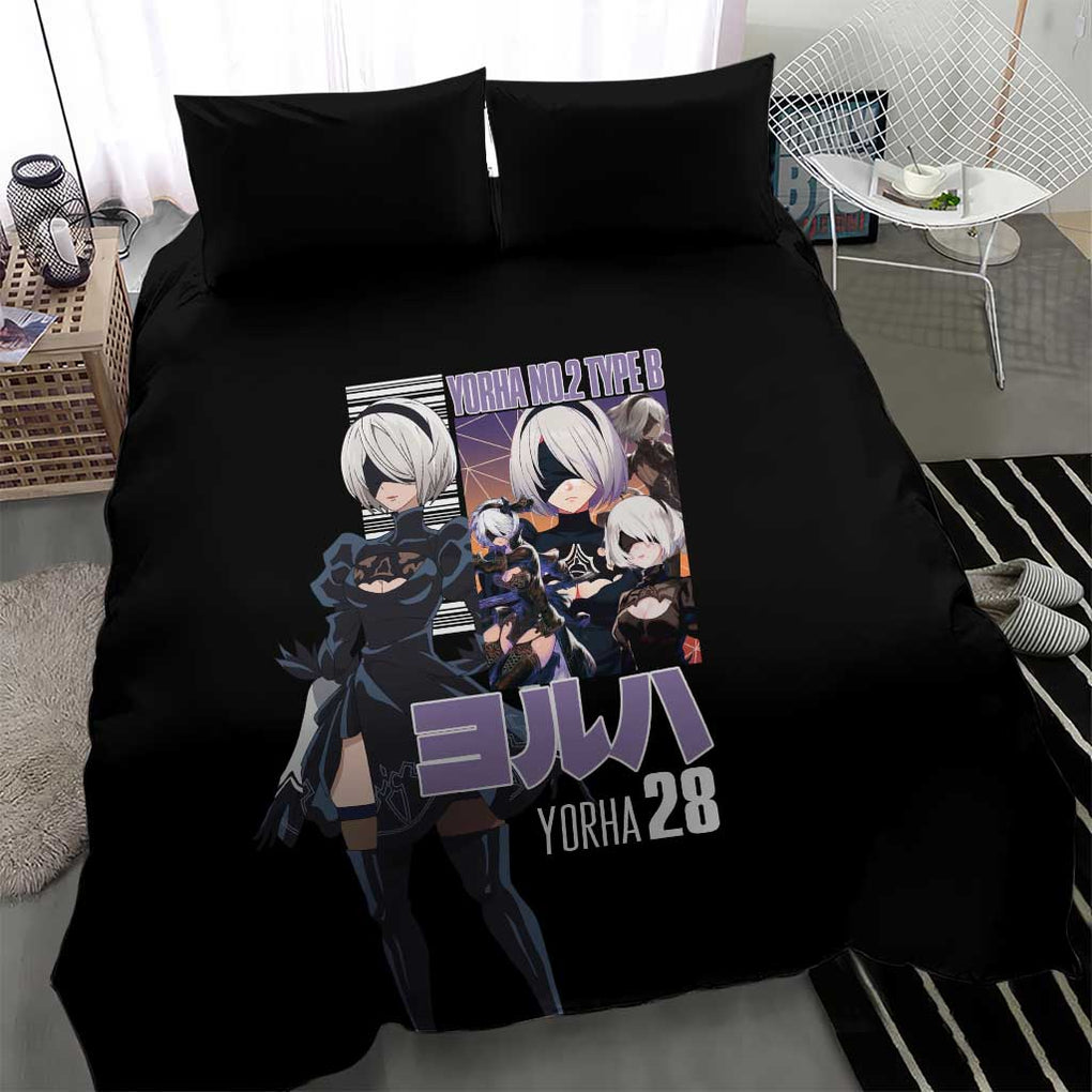 2B Nier Automata Bedding Set Anime Style