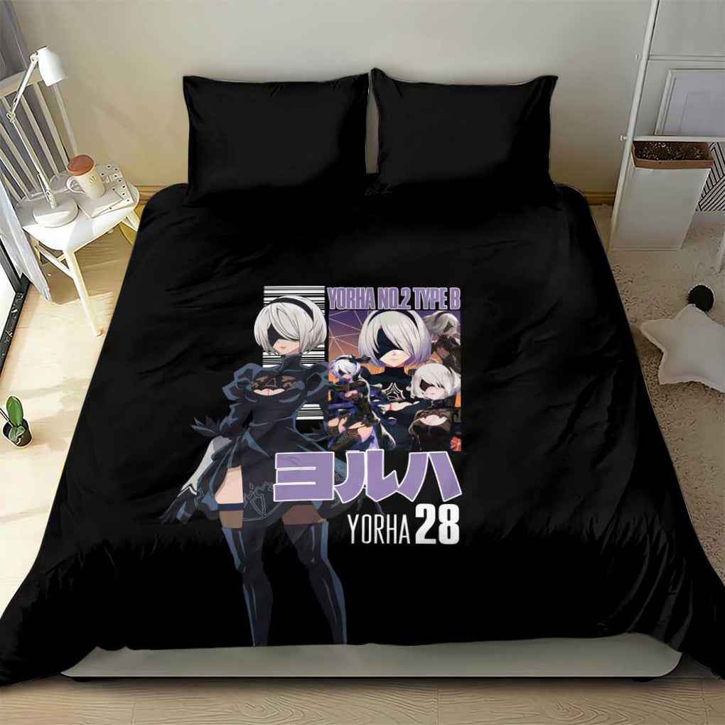 2B Nier Automata Bedding Set Anime Style