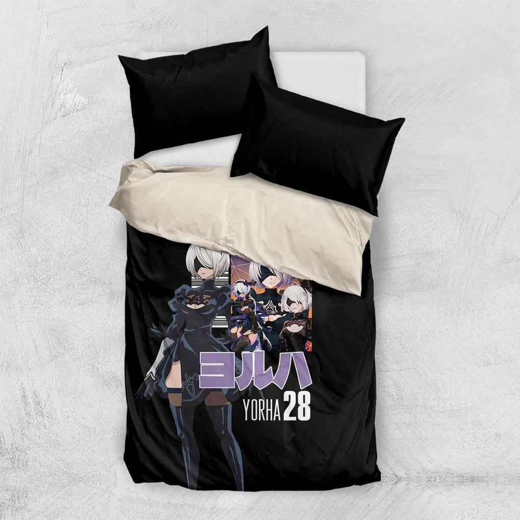 2B Nier Automata Bedding Set Anime Style