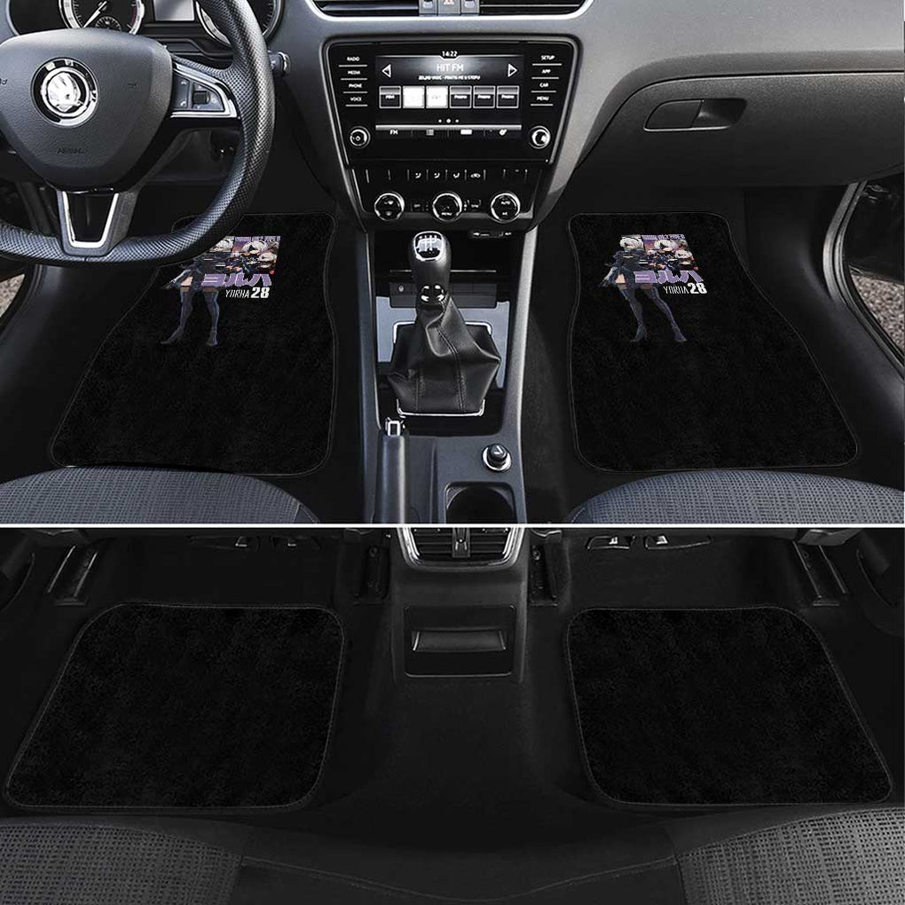 2B Nier Automata Car Mats Anime Style