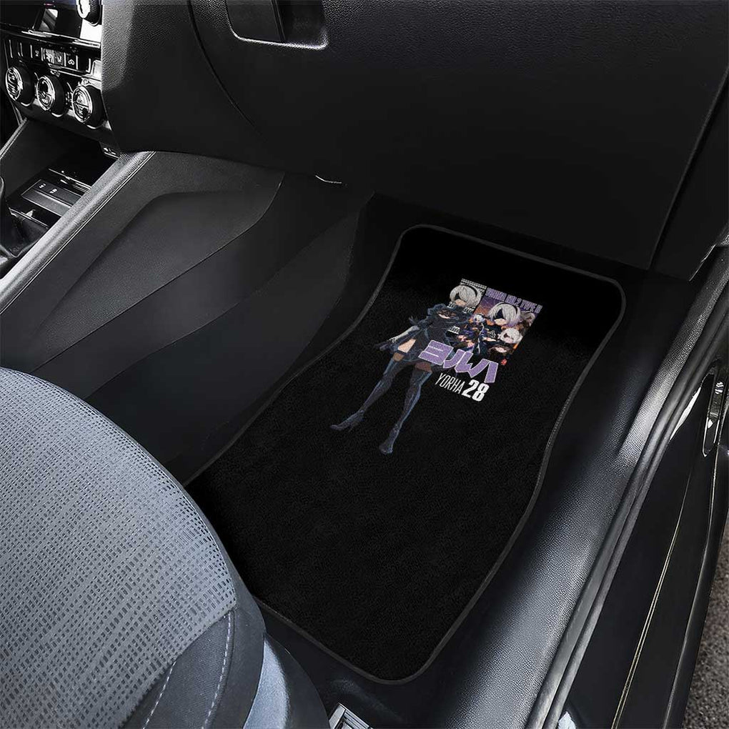 2B Nier Automata Car Mats Anime Style