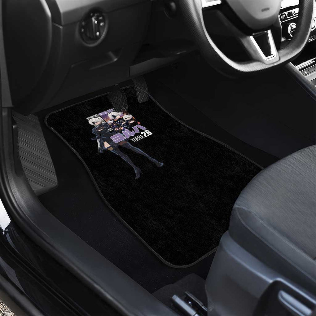 2B Nier Automata Car Mats Anime Style