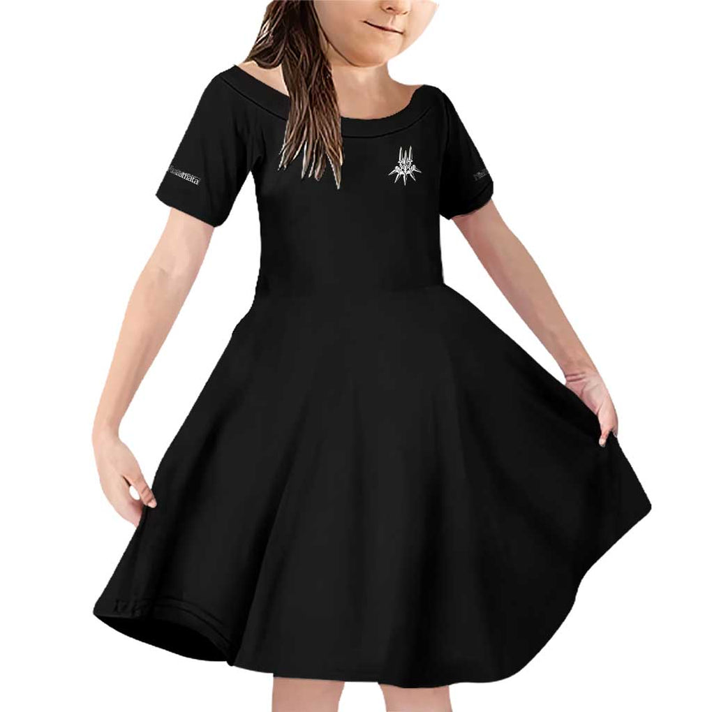 2B Nier Automata Family Matching Off Shoulder Short Dress and Hawaiian Shirt Anime Style