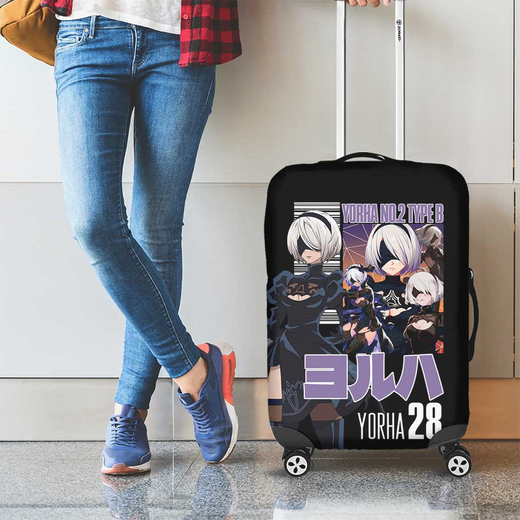 2B Nier Automata Luggage Cover Anime Style