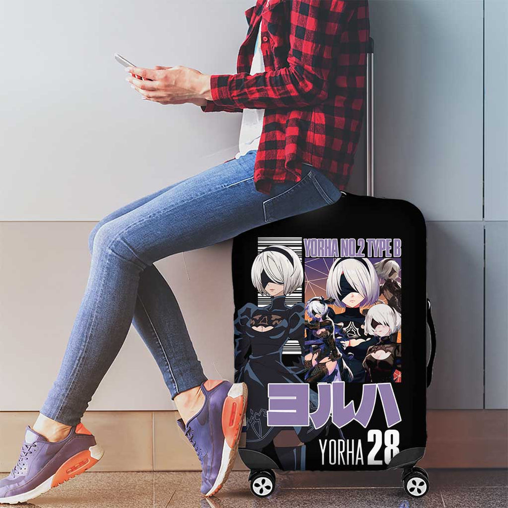 2B Nier Automata Luggage Cover Anime Style