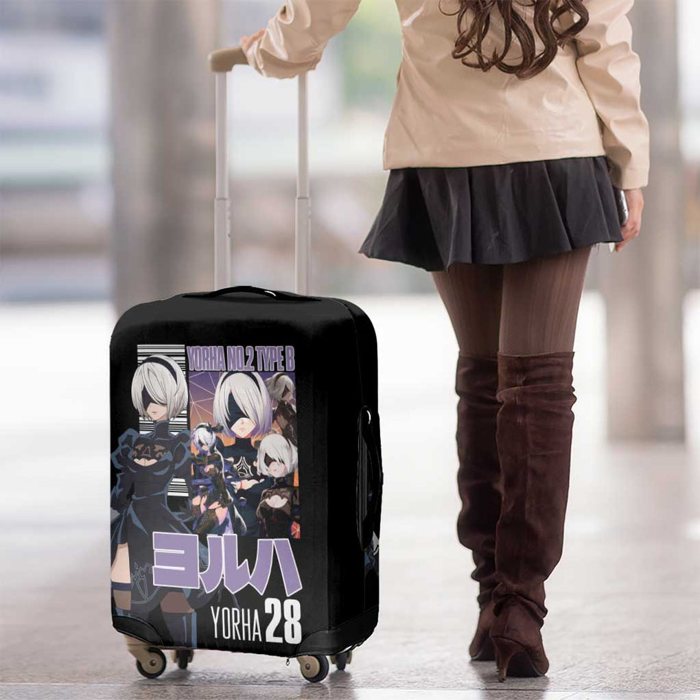 2B Nier Automata Luggage Cover Anime Style